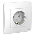 Изображение товара Розетка Systeme Electric Blanca 1-местная для скрытой установки 16А IP20 с заземлением