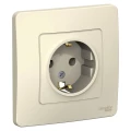 Изображение товара Розетка скрытого монтажа 16А IP20 с заземлением для внутренней установки Systeme Electric Blanca