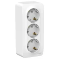 Изображение товара Розетка Systeme Electric Blanca для открытой установки 16А IP20 с заземлением 3-местная белая