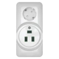 Изображение товара Розетка комбинированная Systeme Electric Blanca 2-местная открытая установка