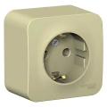 Изображение товара Розетка Systeme Electric Blanca с заземлением, 16 А, цвет бежевый