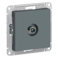 Изображение товара Розетка Systeme Electric AtlasDesign TV 1-местная для скрытой установки IP20 5-2150 Гц 4 дБ, проходная, механизм, грифель