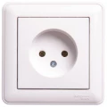 Изображение товара Розетка Systeme Electric W59 1-местная скрытой установки без заземления белая