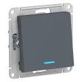 Изображение товара Переключатель одноклавишный Systeme Electric AtlasDesign с подсветкой