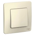 Изображение товара Переключатель Systeme Electric BLANCA скрытый, количество клавиш - 1 шт, номинальный ток - 10А, степень защиты - IP20, без подсветки, в сборе, цвет - молочный