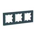 Изображение товара Рамка Systeme Electric AtlasDesign 3П 3 поста изумрудный пластик IP20