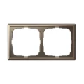 Изображение товара Рамка Systeme Electric ArtGallery 2П 2 поста горизонтальная, степень защиты IP20, корпус - пластик, цвет - мокко