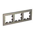 Изображение товара Рамка для электроустановочных изделий Systeme Electric AtlasDesign Nature 3П 3 поста латунь
