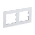 Изображение товара Рамка Systeme Electric AtlasDesign Nature 2П м/стекло белая IP20