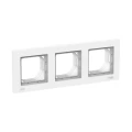 Изображение товара Рамка Systeme Electric AtlasDesign Aqua 3П 3 поста IP44 белая