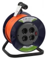 Изображение товара Удлинитель на катушке ЭРА ПВС 3х0.75 мм2 40 м 4 розетки заземление IP20