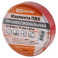 Изображение товара Изолента самозатухающая TDM 19 мм, 20 м, красная