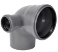Изображение товара Отвод канализационный TEBO 87,5° с выходом левым для внутренней канализации 110 мм