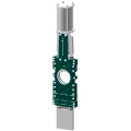 Изображение товара Задвижка шиберная ножевая Tecofi VGT3400-03N Ду65 с пневмоприводом Франция