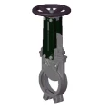 Изображение товара Задвижка шиберная ножевая Tecofi VG6400-001EP Ду125 Ру10