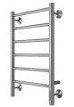 Изображение товара Электрический полотенцесушитель Терминус Аврора 500x850 8 перекладин лесенка без полки хром