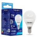 Изображение товара Лампа светодиодная G45 матовая 7 Вт E14 540 лм 6500K TOKOV ELECTRIC