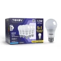 Изображение товара LED лампа 12 Вт E27 матовая грушевидная TOKOV ELECTRIC ПРОМО А60
