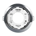 Изображение товара Светильник под лампу TOKOV ELECTRIC GX 53 100x100x40 мм, встраиваемый, цоколь - GX53, материал корпуса - алюминий, цвет - хром
