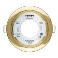 Изображение товара Встраиваемый светильник TOKOV ELECTRIC GX53 110x110x45 мм з золото для бытовых помещений