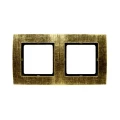 Изображение товара Рамка Duwi Palazzo Vintage 2 поста, цвет - золото патина