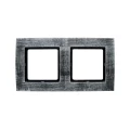 Изображение товара Рамка Duwi Palazzo Vintage 2 поста, цвет - серебро патина