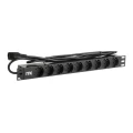 Изображение товара Блок розеток ITK PDU PH22-9D2-P 19 с 9 розетками и кабелем 2м