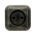Изображение товара Розетка Duwi Palazzo Vintage 1-местная бронза патина