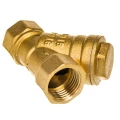 Изображение товара Фильтр-грязевик сетчатый Unipump G1″ Ду25 Ру16 Y-образный, латунный, внутренняя резьба 78898