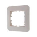 Изображение товара Рамка LEZARD Karina Life 1П 1 пост горизонтальная, степень защиты IP20, корпус - пластик, цвет - крем