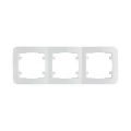 Изображение товара Модель Makel Lillium 3П горизонтальная рамка для электроприборов IP20