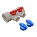 Изображение товара Коллектор с шаровыми кранами Valfex Дн32x2x20 Py25 для водоснабжения и отопления