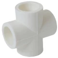 Изображение товара Крестовина VALFEX Дн20 Ру25 равнопроходная, полипропиленовая, под приварку, белая