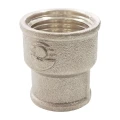 Изображение товара Муфта латунная VALFEX VF.240.N Ду40х32 переходная 1 1/2″х1 1/4″ ВР/ВР никелированная