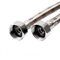 Изображение товара Гибкая подводка для воды VALFEX 1/2"-1/2" L=0.5м нержавеющая сталь