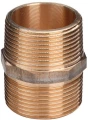 Изображение товара Ниппель двойной Viega 3280 3″ Ду80 Ру25 корпус - бронза, под ключ