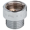 Изображение товара Удлинитель Viega 3526 1/2″ Дн15 Ру25 длина 10 мм, внутренняя/наружная резьба, корпус - хромированная бронза