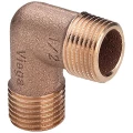 Изображение товара Угол Viega 3091 3/4″ Ду20 Ру25 90° корпус бронза наружная/наружная резьба