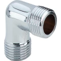 Изображение товара Угол Viega 1611 1/2″ Ду15 Ру25 90° корпус латунь хромированая наружная/наружная резьба
