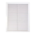 Изображение товара Решетка вентиляционная VIENTO В 230х230мм вытяжная прямоугольная, сетка, материал - АБС-пластик, цвет - белый