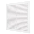 Изображение товара Решетка вентиляционная Эра С 130х130мм разъемная квадратная, сетка, материал - АБС-пластик, цвет - белый
