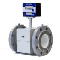 Изображение товара Расходомер-счетчик электромагнитный Водомер ВСЭ М И Ду80 Ру16, фланцевый, импульсный, ЖК-индикатор, RS485, питание 220В, IP68, расход 0.35-180м3/ч, класс точности B