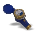 Изображение товара Счетчик холодной воды Водомер МВСХд Ду25 Ру16, резьбовой, крыльчатый, многоструйный, сухого типа, импульсный, без комплекта монтажных частей, класс точности B, L=260мм, до 50°С, IP68