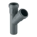 Изображение товара Тройник Волга-Пласт Дн32х32 45° полипропиленовый серый