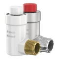 Изображение товара Воздухоотводчик муфтовый (резьбовой) Flamco Flexvent H 27710 1/2″ Ду15 Ру10 автоматический угловой никель, корпус - латунь
