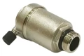 Изображение товара Воздухоотводчик муфтовый (резьбовой) TZ Valve TZ-001 1/2″ Ду15 Ру10 автоматический с горизонтальным колпачком ремонтопригодный, корпус - латунь