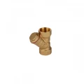 Изображение товара Фильтр-грязевик сетчатый Wester G1″ Ду25 Ру16 Y-образный, латунный, внутренняя резьба