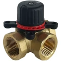 Изображение товара Клапан запорно-регулирующий Wester VRS3 3/4″ Ду20 Ру10 Kvs 4, трехходовой, смесительный, поворотный, корпус - латунь, присоединение - внутренняя резьба