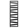Изображение товара Полотенцесушитель электрический Zehnder Kazeane лесенка, стальной, настенный, 500х1291 мм, мощность 600 Вт, с комнатным термостатом дистанционного управления, серый матовый