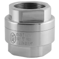 Изображение товара Клапан обратный Гранлок CVS25 3/4″ Ду20 Ру40 муфтовый, пружинный, корпус - нержавеющая сталь, диск - нержавеющая сталь, уплотнение - металл